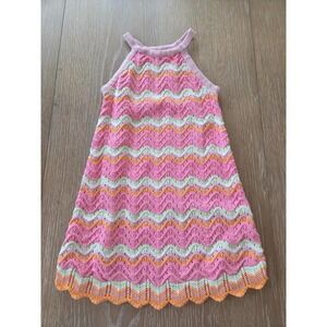 Primark toddler girl crochet dress size 5-6